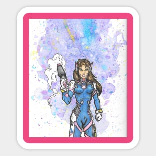 nerf this Sticker